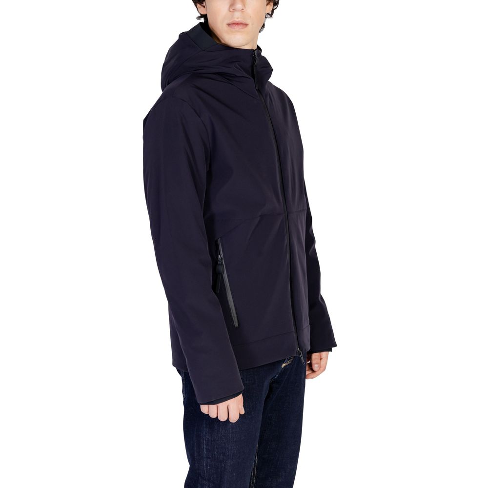 Blue Polyamide Jacket