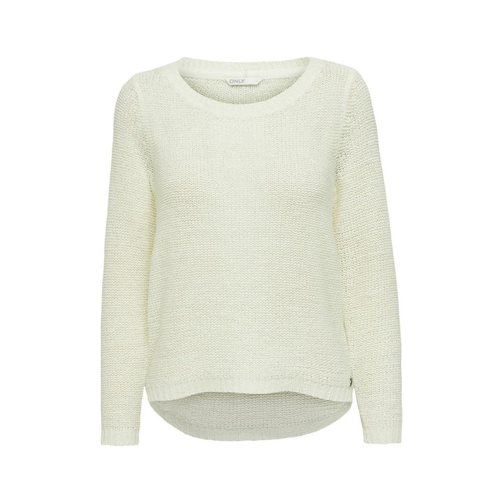 White Polyester Sweater