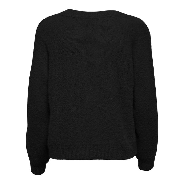 Black Nylon Cardigan