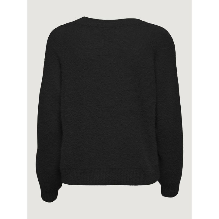 Black Nylon Cardigan