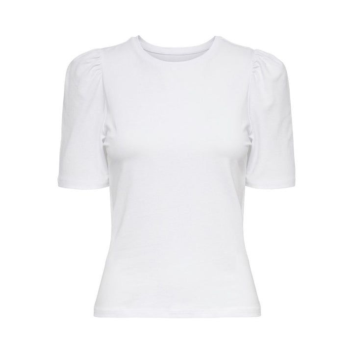 White Cotton Tops & T-Shirt