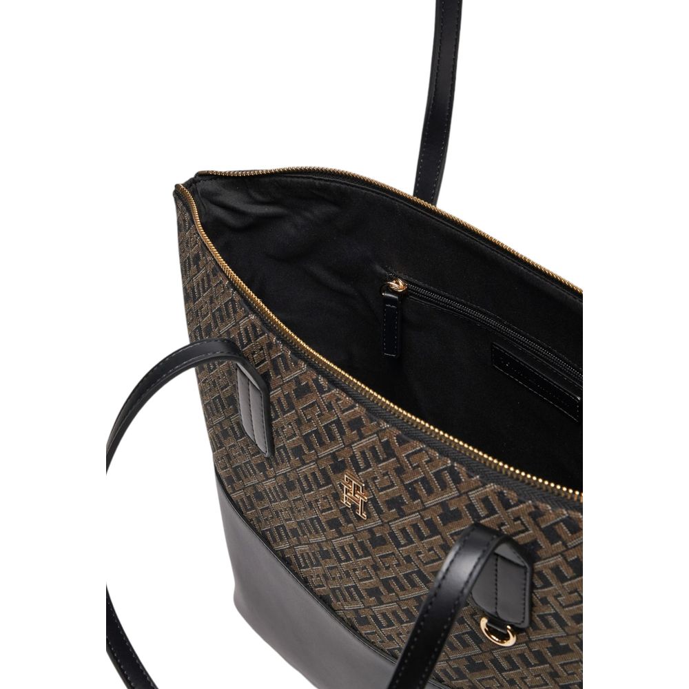 Black Polyethylene Handbag