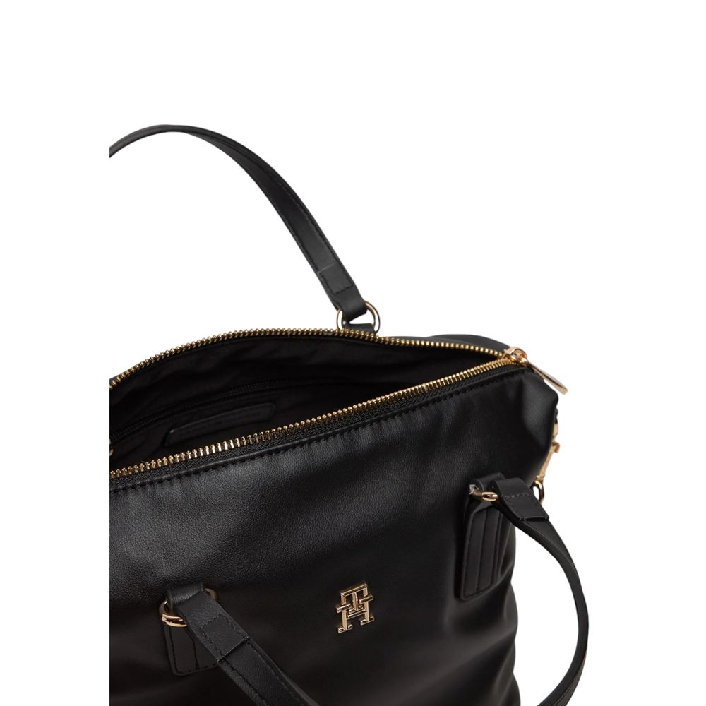 Black Recycled Polyester Handbag