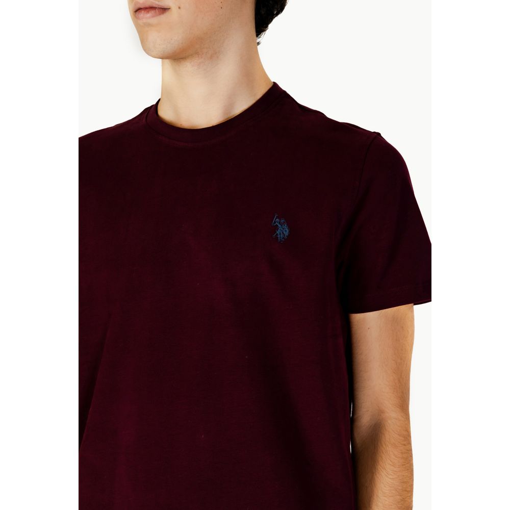 Bordeaux Cotton T-Shirt