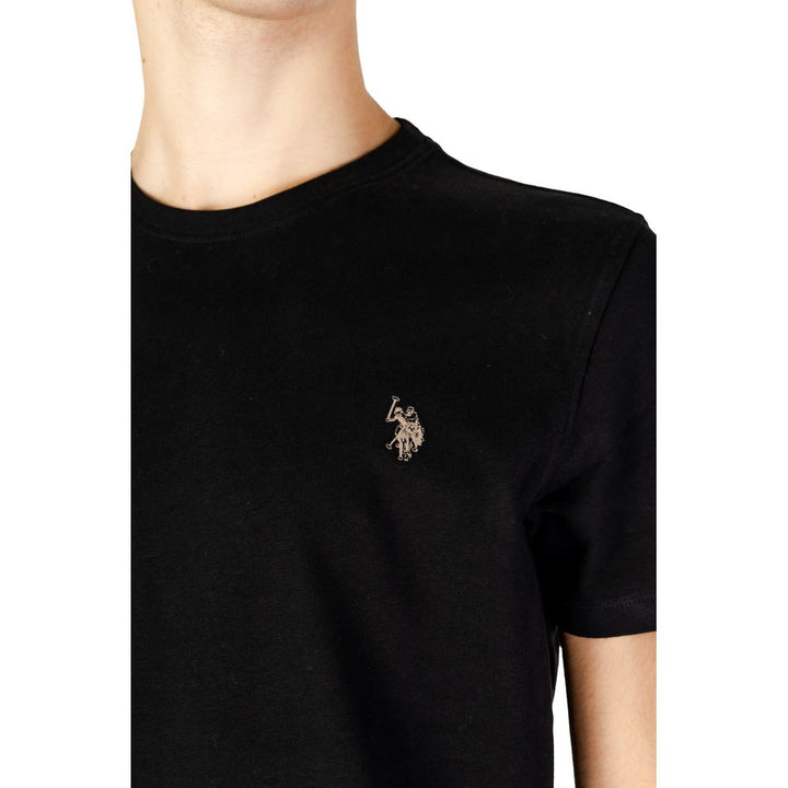 Black Cotton T-Shirt