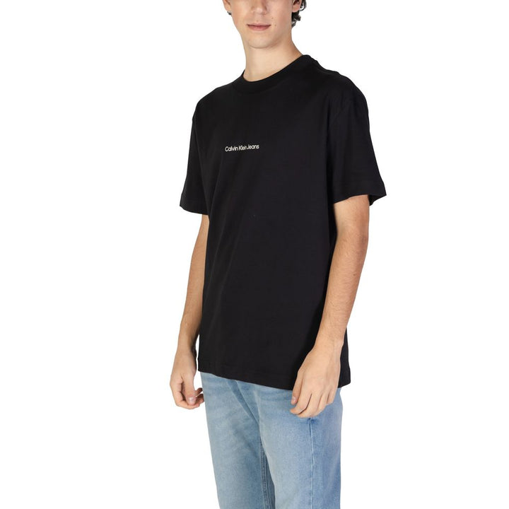 Black Cotton T-Shirt