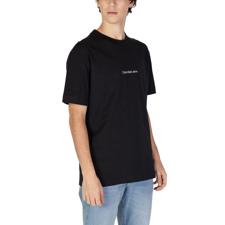 Black Cotton T-Shirt