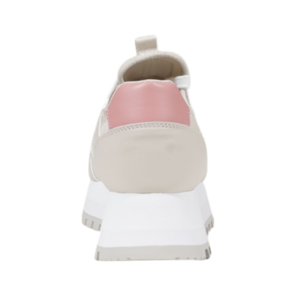 Beige Polyester Sneaker