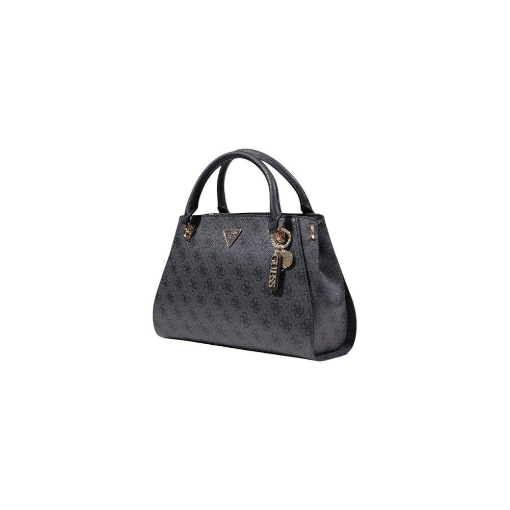 Gray Polyethylene Handbag