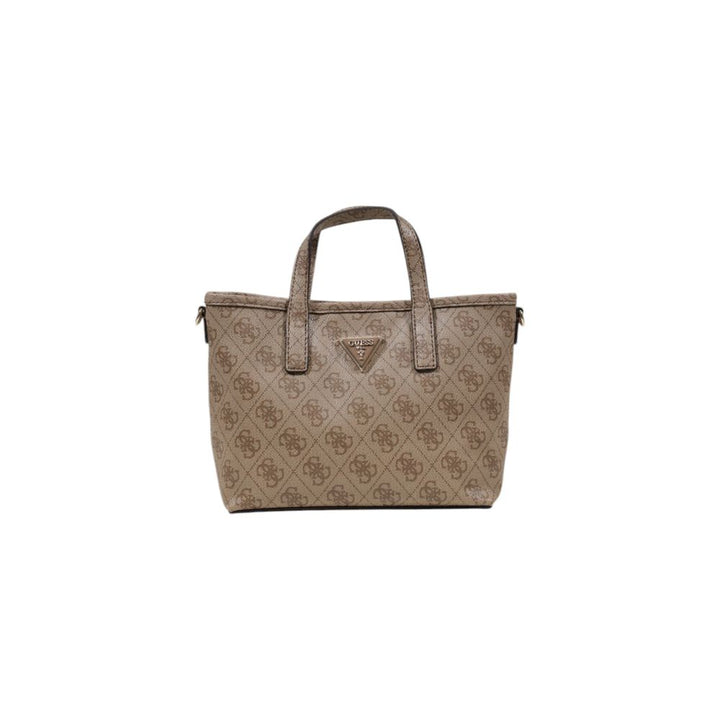 Beige Polyethylene Handbag