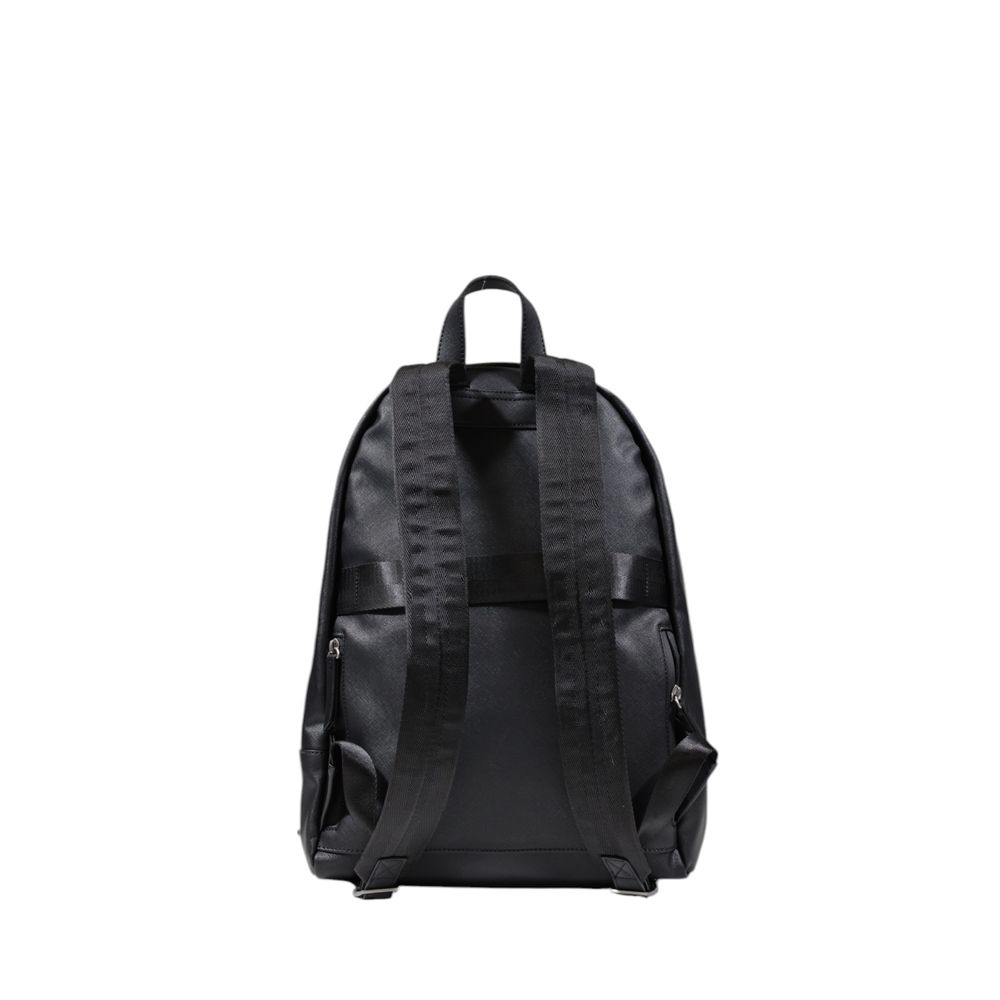 Black Polyethylene Backpack