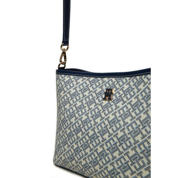 Blue Polyethylene Handbag