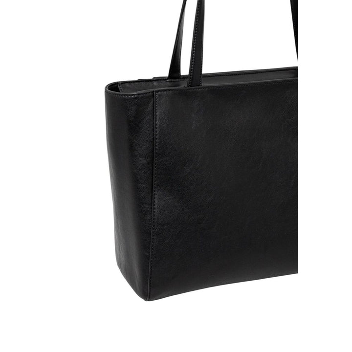 Black Recycled Polyester Handbag