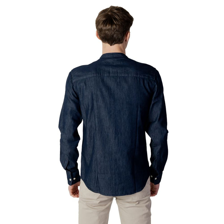 Blue Cotton Shirt