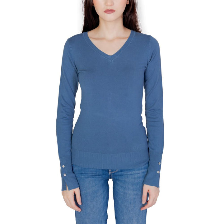 Blue Cotton Tops & T-Shirt