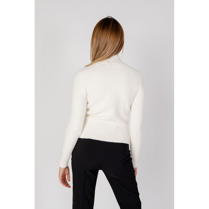 White Polyamide Sweater