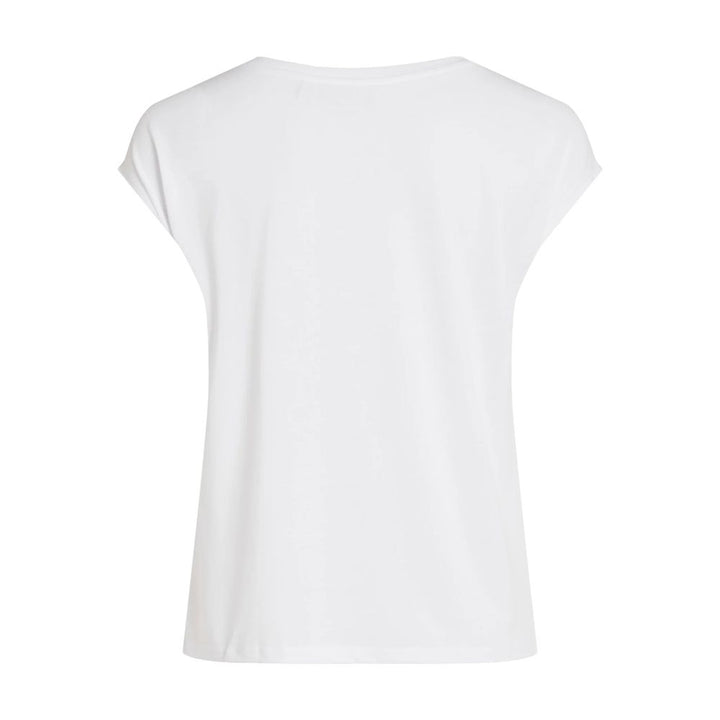 White Tencel Tops & T-Shirt