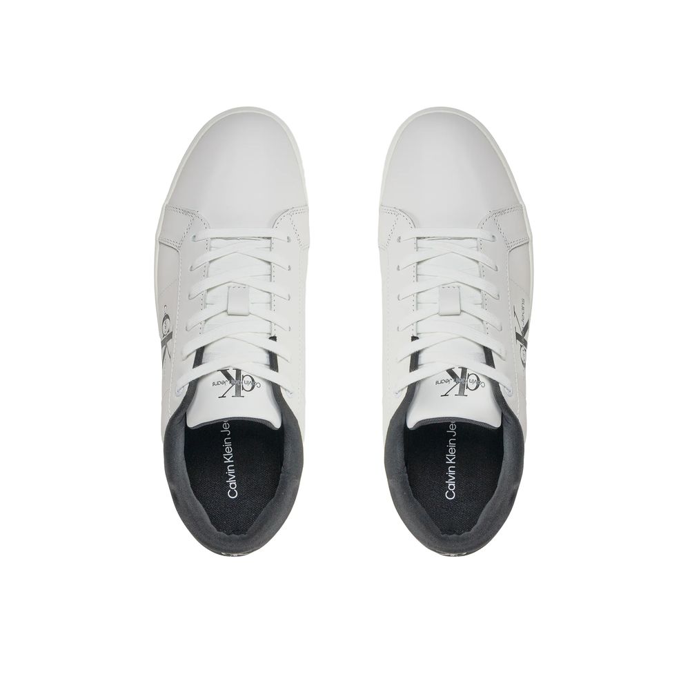 Black And White Leather Sneaker