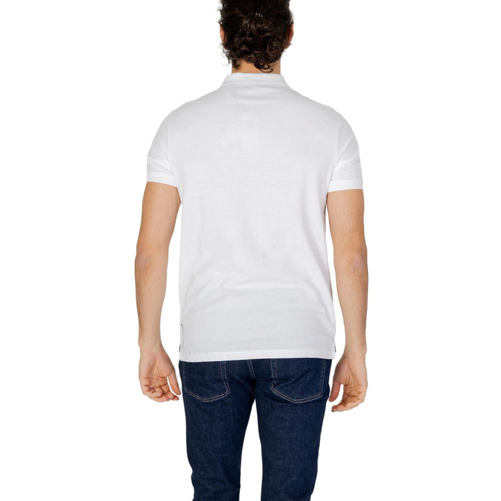 White Cotton Polo Shirt