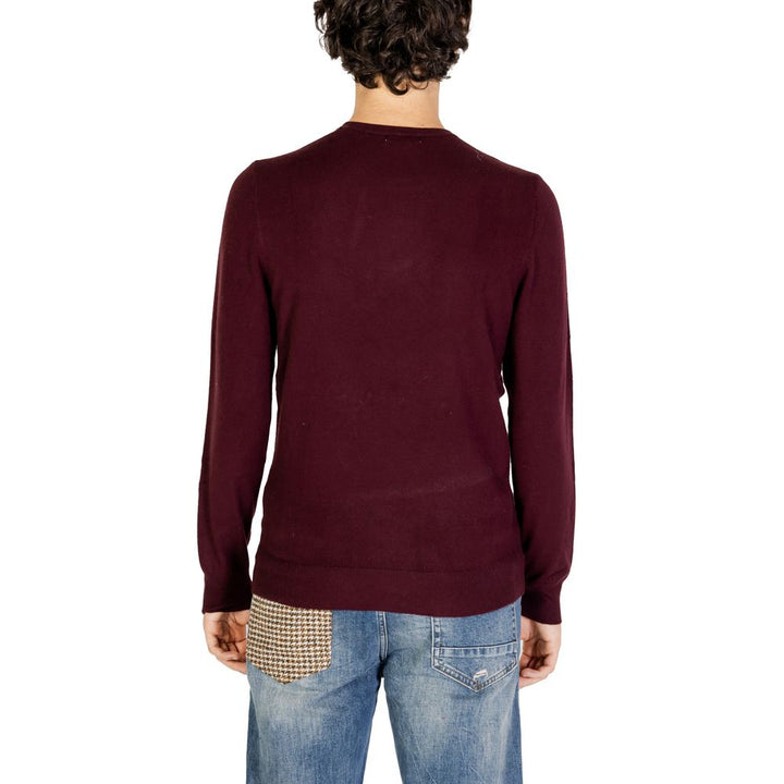 Bordeaux Polyester Sweater