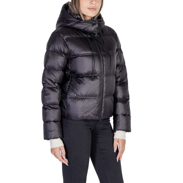 Black Polyamide Jackets & Coat