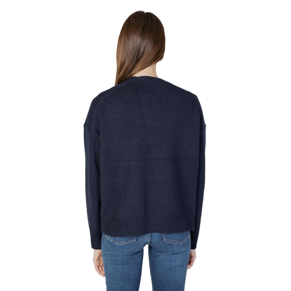 Blue Cotton Cardigan