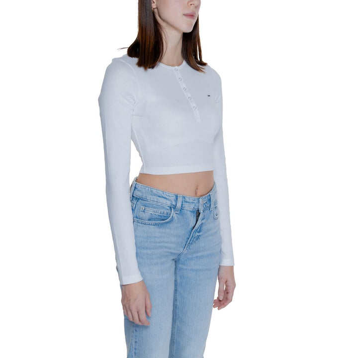 White Cotton Tops & T-Shirt