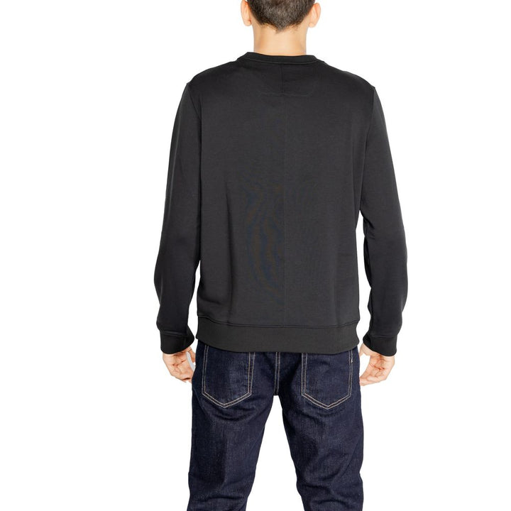 Black Recycled Polyester Sweater