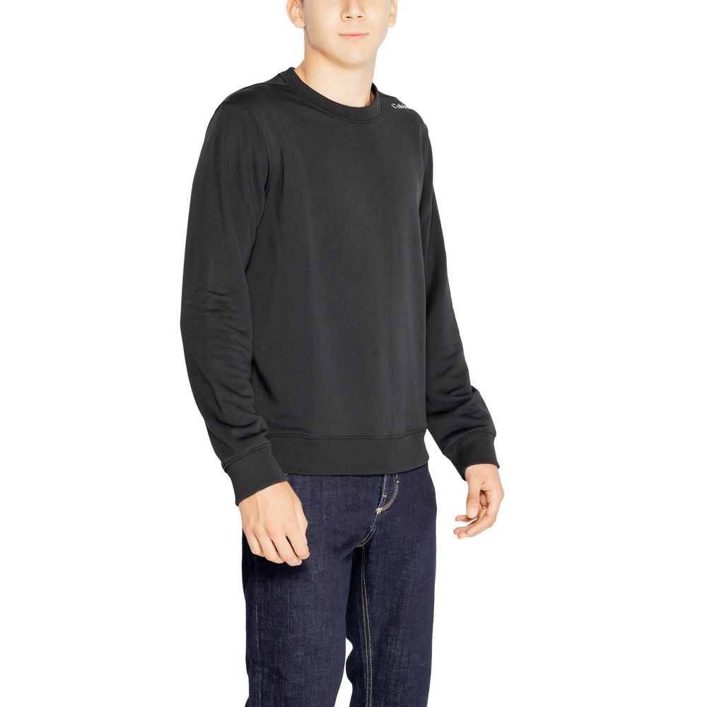 Black Recycled Polyester Sweater