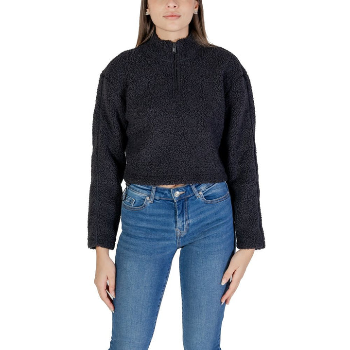 Black Recycled Polyester Sweater