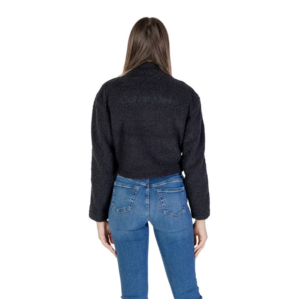 Black Recycled Polyester Sweater