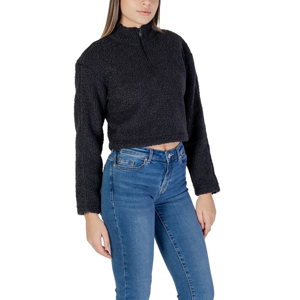 Black Recycled Polyester Sweater