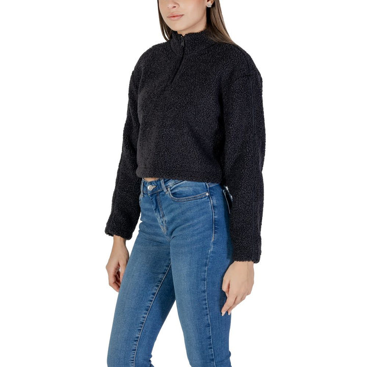 Black Recycled Polyester Sweater