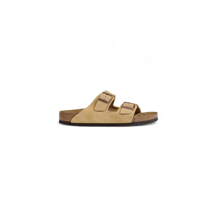 Beige Suede Sandal