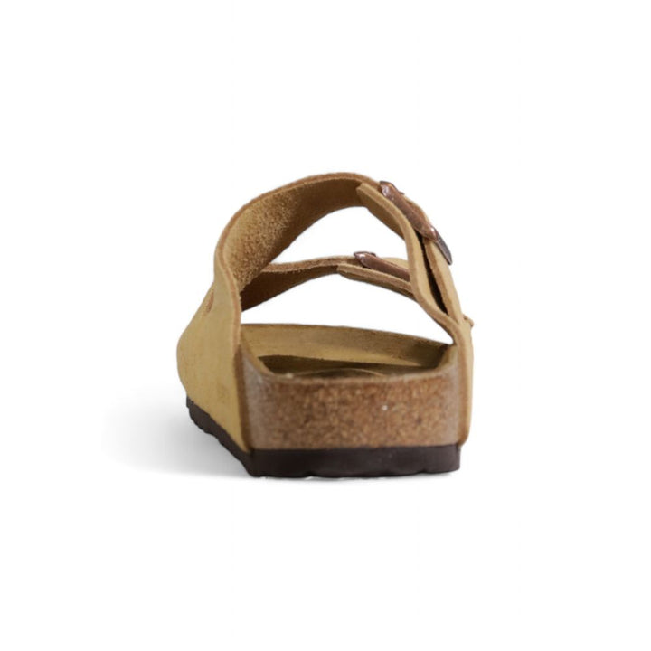 Beige Suede Sandal