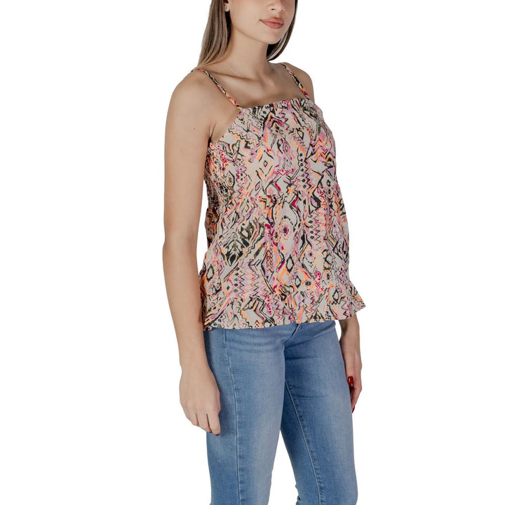 Multicolor Cotton Tops & T-Shirt