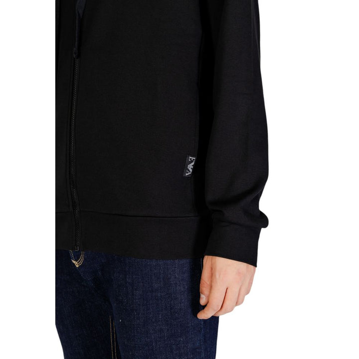 Black Polyester Sweater