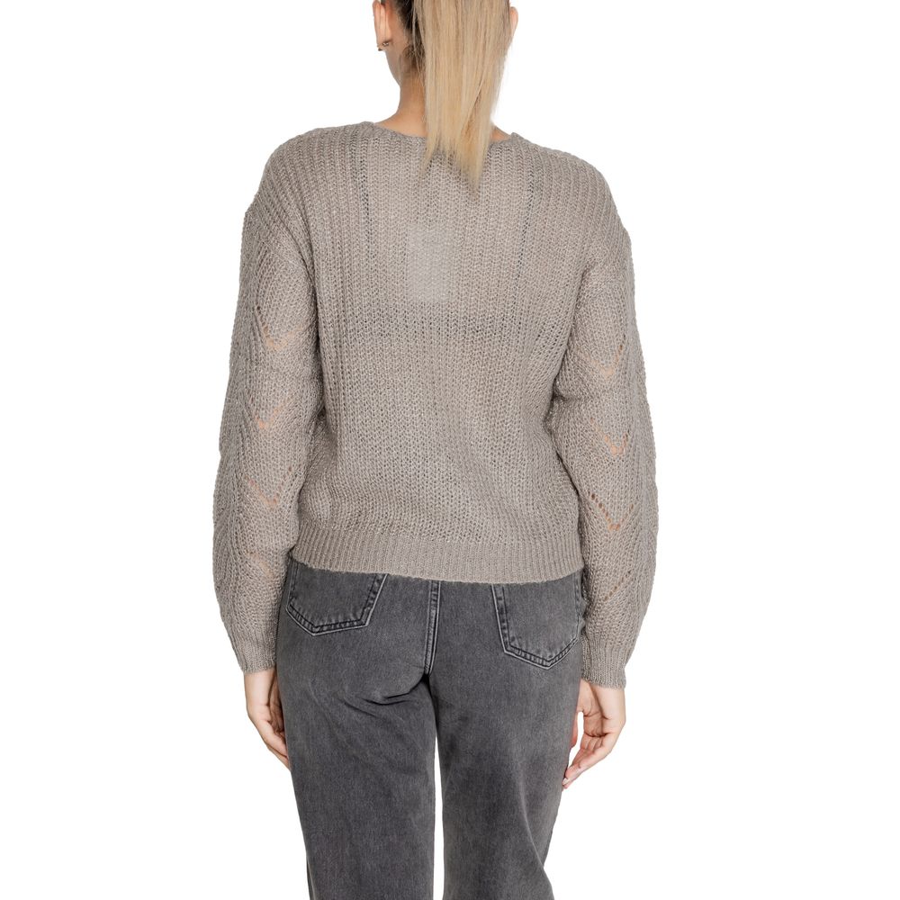 Gray Acrylic Sweater