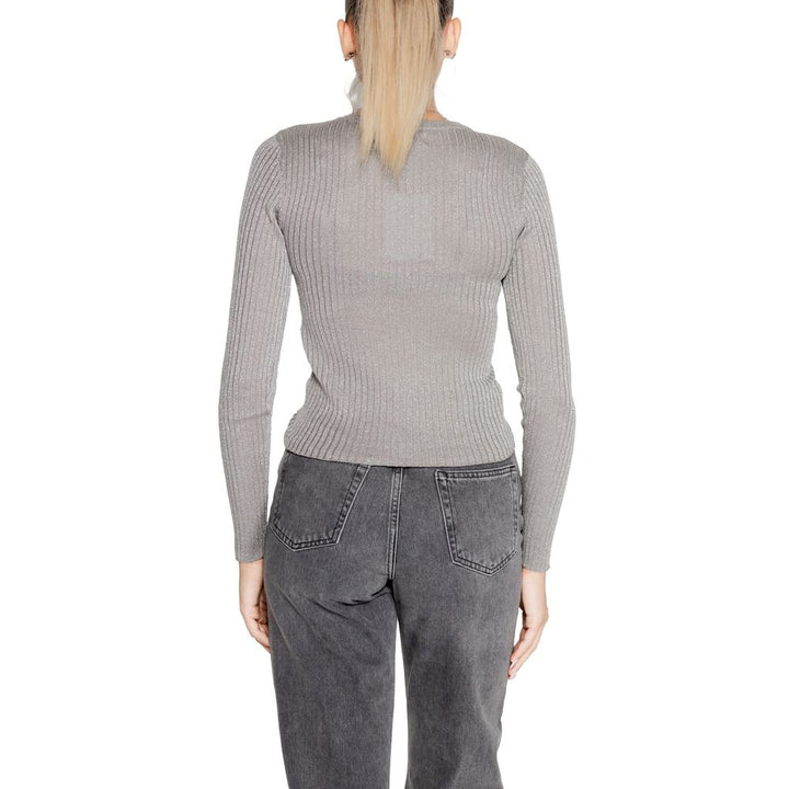 Gray Viscose Tops & T-Shirt