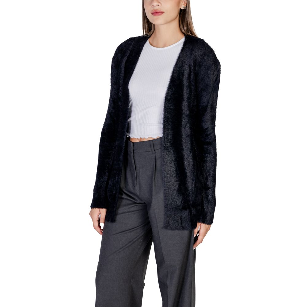 Black Polyamide Cardigan