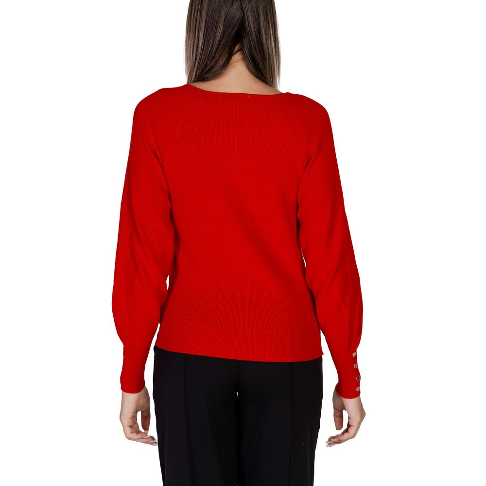 Red Viscose Tops & T-Shirt