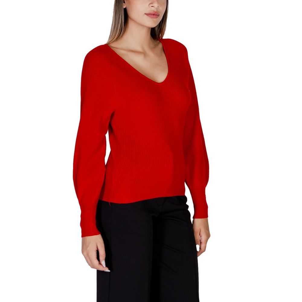 Red Viscose Tops & T-Shirt