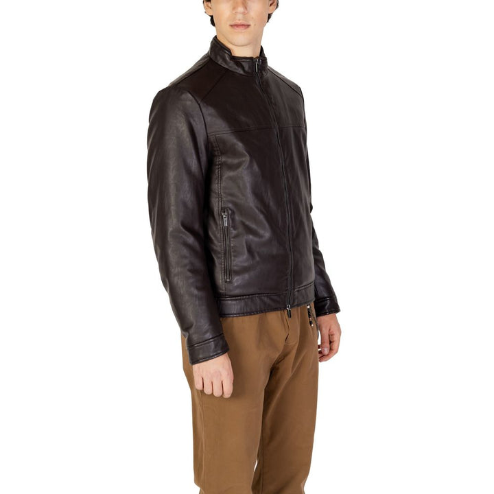 Brown Viscose Jacket