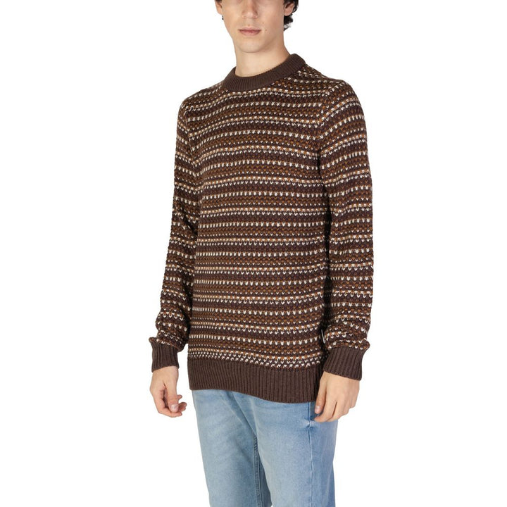 Brown Cotton Sweater