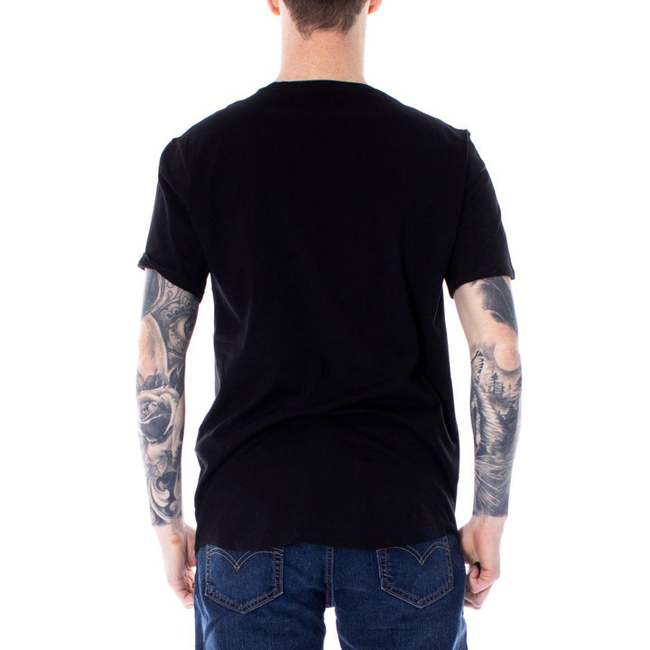 Black Cotton T-Shirt