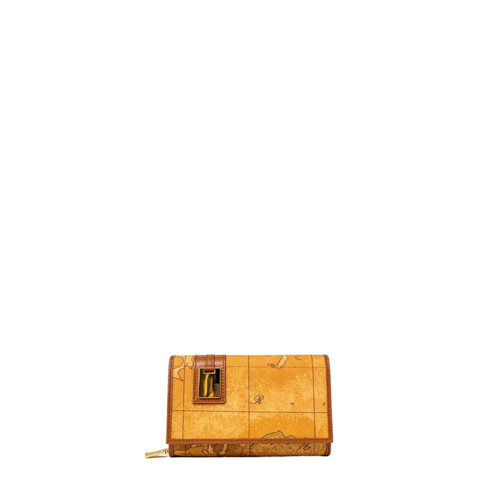 Beige Leather Wallet