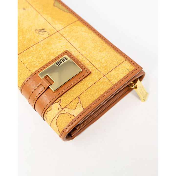 Beige Leather Wallet