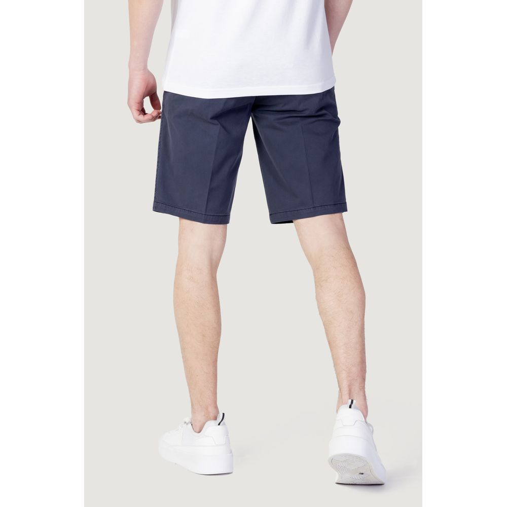 Blue Cotton Short