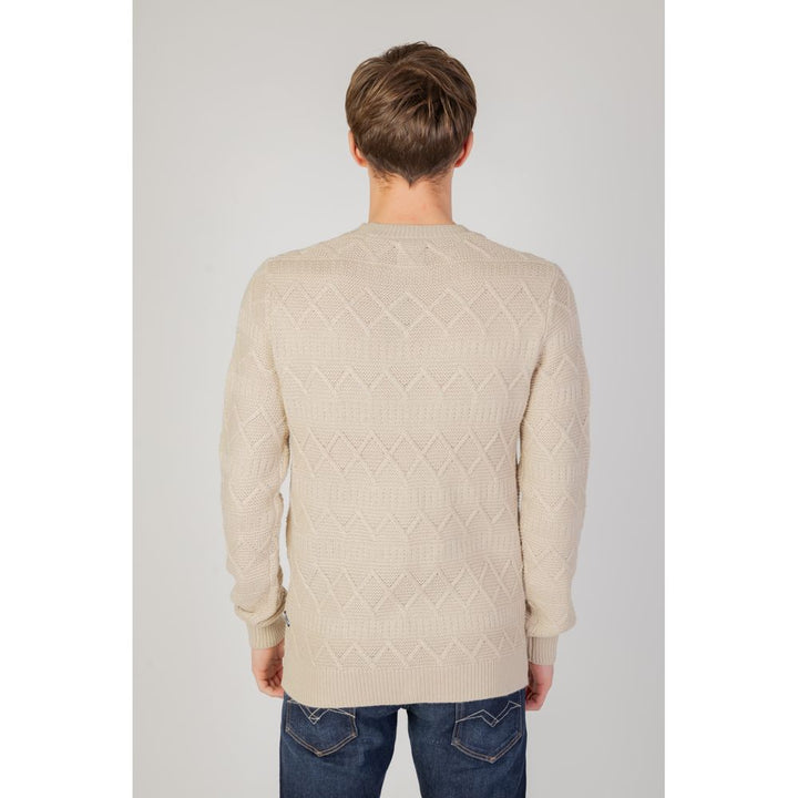 Beige Acrylic Sweater