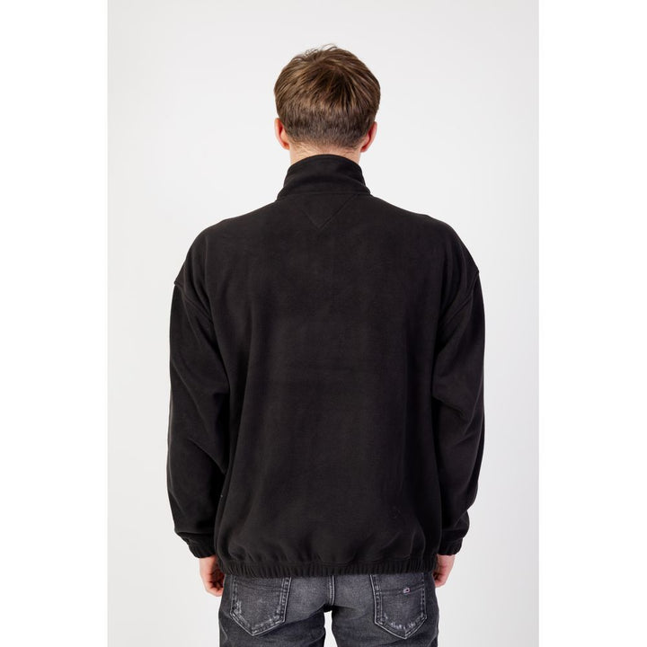 Black Recycled Polyester Sweater